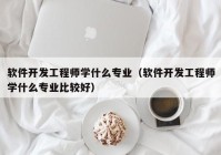 软件开发工程师学什么专业（软件开发工程师学什么专业比较好）